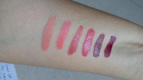 The One Matte Mousse Mocha Collection by Oriflame  Review & Swatches