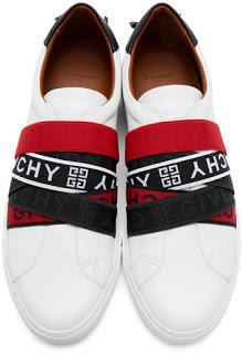 Strapped And Set Free:  Givenchy Multicolor 4G Webbing Urban Street Sneakers