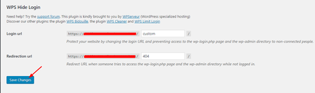 hide wordpress login page