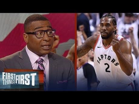 Kawhi's iconic buzzer-beater eliminates 76ers - Cris & Nick react | NBA | FIRST THINGS FIRST