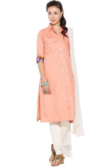 Collared Salwar Suit