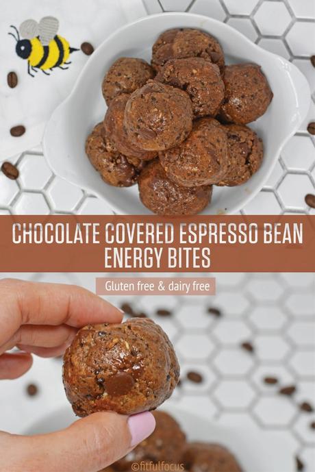 Chocolate Covered Espresso Energy Bites (no-bake, vegan, gluten free)