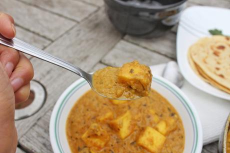 PANEER BUTTER MASALA (without tomatoes, nuts & cream)