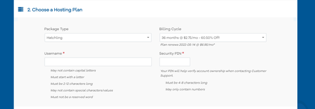 configure shared hosting