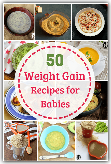 If you're looking for ways to include high calorie foods in your baby's diet, check out these healthy and easy Weight Gain Recipes for Babies Under One.