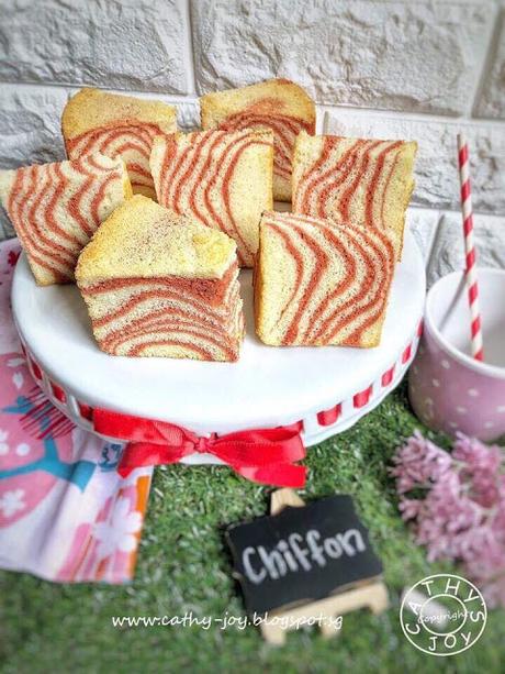 Zebra Chiffon Cake