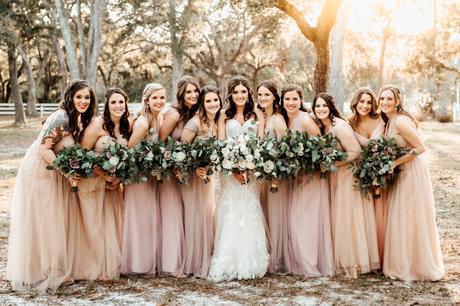 Top Colors for Fall Bridesmaid Dresses