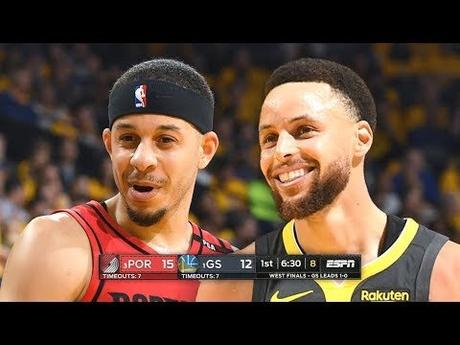 Portland Trail Blazers vs Golden State Warriors - Game 2 - Full Game Highlights | 2019 NBA Playoffs