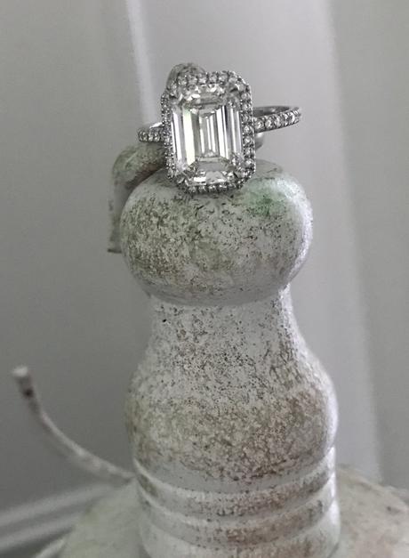 Elegant Emerald Cut Diamond Ring