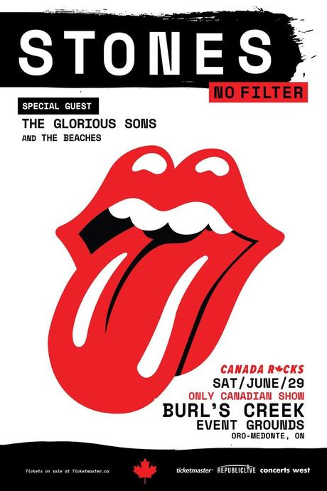 The Rolling Stones Re-Announce No Filter Tour Stop at Burl’s Creek!