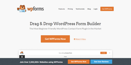 WPForms - Best Form Builder Plugin for WordPress