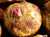 Healthy Rhubarb Muffins