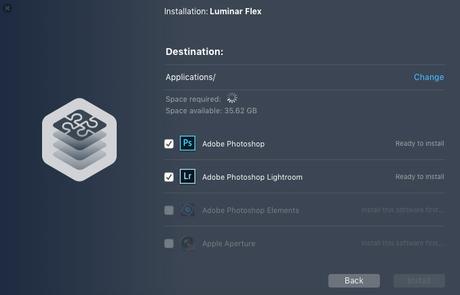 Luminar Flex Plugin Installation