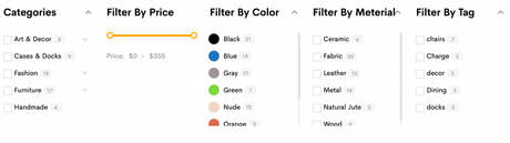 WooCommerce Ajax Product Filter WooCommerce Ajax Product Filter