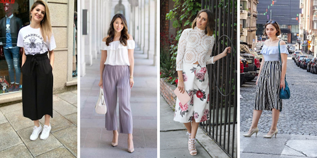 Outfit Ideas for styling Cullotes Outfit Ideas for styling Cullotes