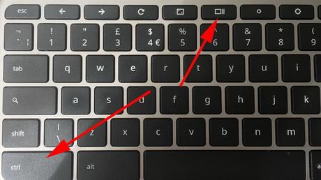 Use Keyboard to take a screenshot on Chrome