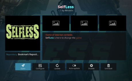 Selfless - Best kodi live tv addon