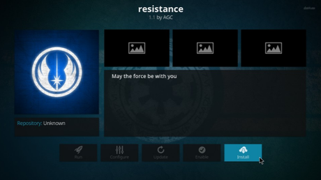 Resistance - best kodi addons for live tv