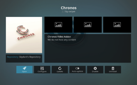 Chronos - kodi tv addons