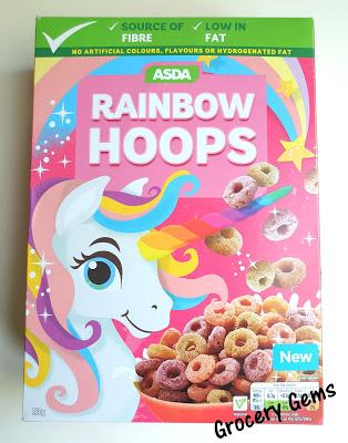 Review: Asda Rainbow Hoops Vs Kellogg's Froot Loops