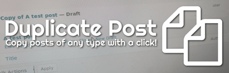WordPress Plugins Clone or Duplicate Page Post Comments CPT Duplicate Post WordPress plugin