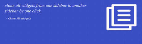 duplicate page post clone worrdpress sidebar widgets