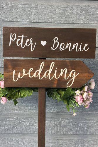 wedding signs wooden wedding sign