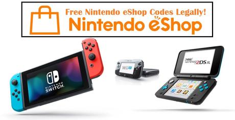 8 Best Ways To Earn Free Nintendo Eshop Codes {Wiiu & 3ds Codes}