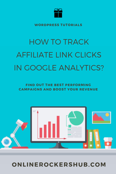 How to Track affiliate link clicks in Google Analytics - Pinterest Image