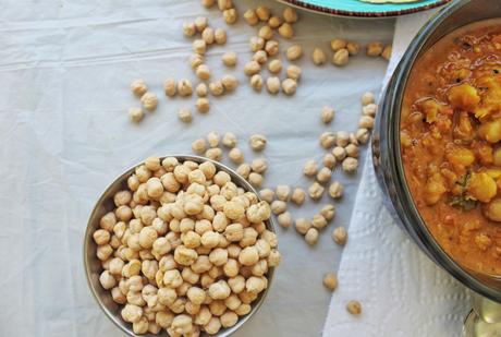 No-soak Chole (Chickpeas)