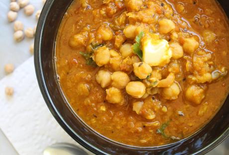 No-soak Chole (Chickpeas)