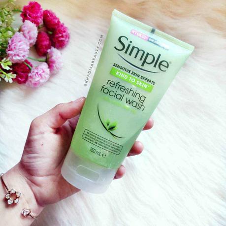 Simple Refreshing facial wash Review| You would love to try Simple Refreshing facial wash Review