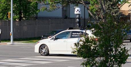 Apple Maps car already spotted collecting data in Toronto