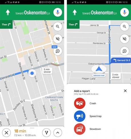 Google Maps ‘Speed Trap’ camera now available in Canada