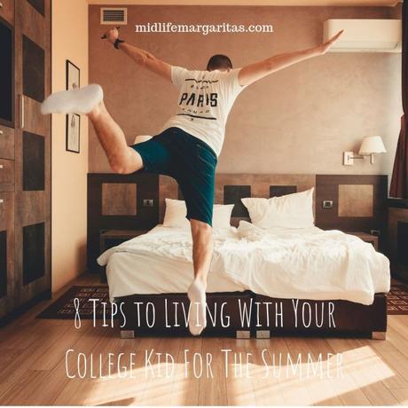 8 Tips to Living With Your College Kid For The Summer