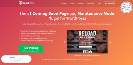 SeedProd - The Number 1 Coming Soon Page and Maintenance Mode Plugin for WordPress