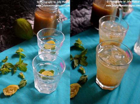 Mango Masala Lemonade, How to make Masala Mango Lemonade Recipe | Sparkling Raw Mango Drink