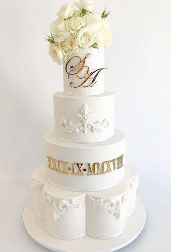 wedding cake shapes white wedding cake vas frostedindulgence