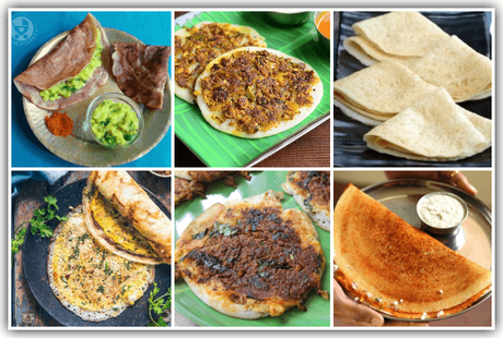 Dosas don't have to be plain! Check out these healthy dosa recipes for babies and toddlers for a variety of dosas made from millet, vegetables & more!