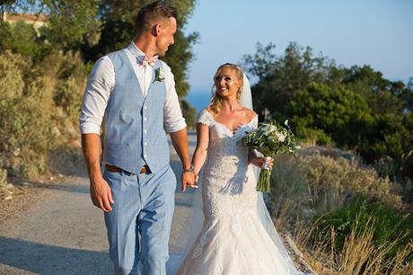 Romantic summer wedding in Kefalonia | Hayley & Michael