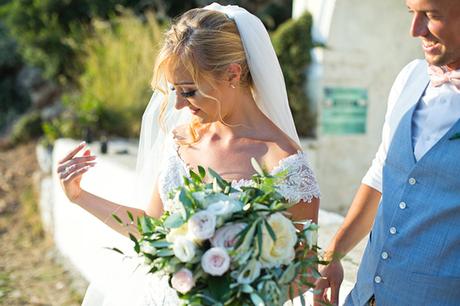 Romantic summer wedding in Kefalonia | Hayley & Michael