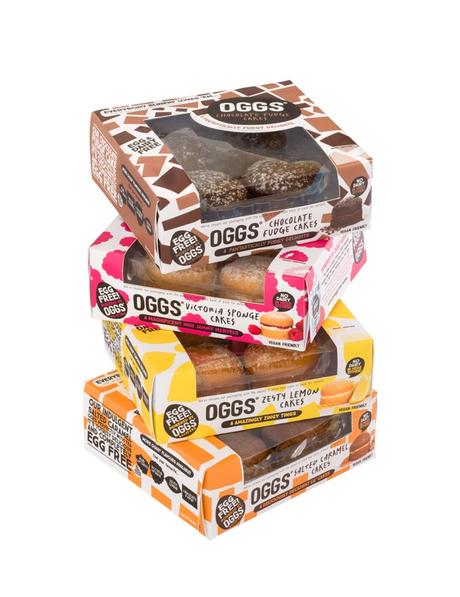 Oggs new vegan cake range