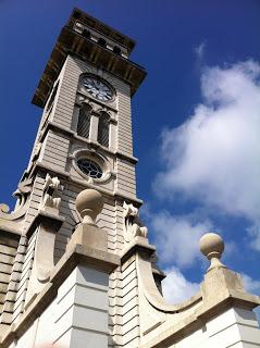 I can see your house from here!  Caledonian clocktower open through the summer for guide-led tours