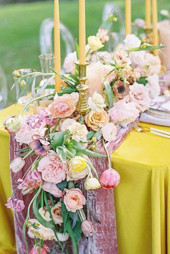 spring weddings spring flower decor