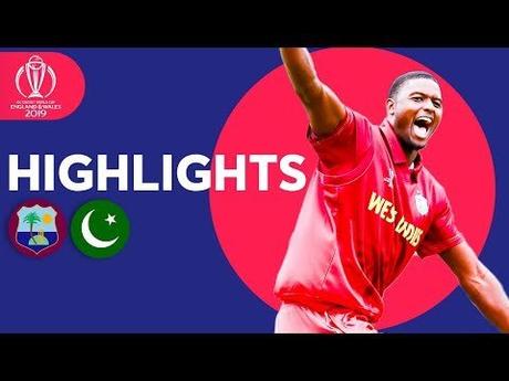 West Indies vs Pakistan | ICC Cricket World Cup 2019 - Match Highlights