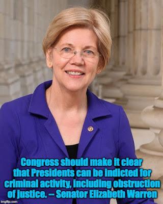 Warren Says President Is Not Above The Law (& Has A Plan)
