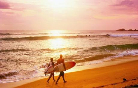 An ideal surfing destination