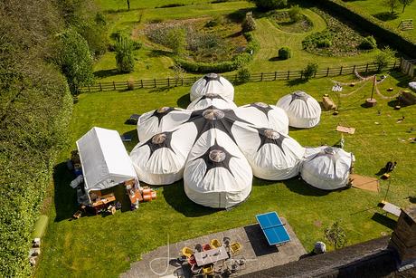 Greenwood Grange yurt Wedding