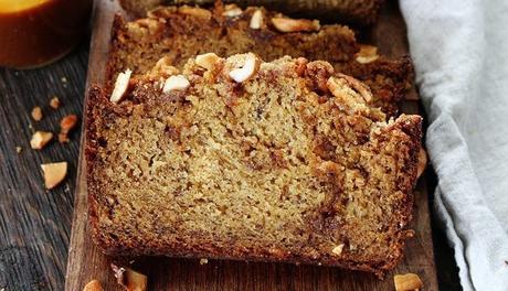 Salted Caramel Banana Bread