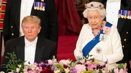 Trump meets Queen, escalates feud with London mayor during state visit